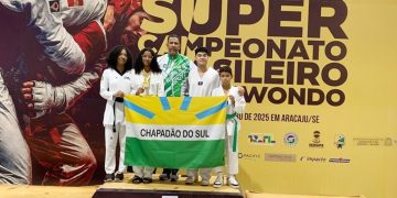 Taekwondo de Chapadão do Sul conquista resultados expressivos no Supercampeonato Brasileiro
