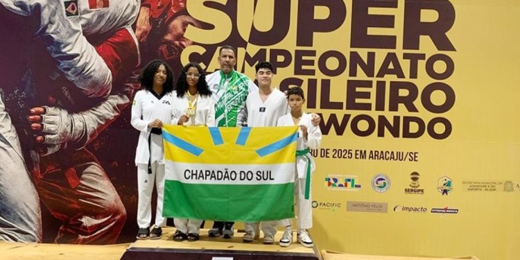 Taekwondo de Chapadão do Sul conquista resultados expressivos no Supercampeonato Brasileiro