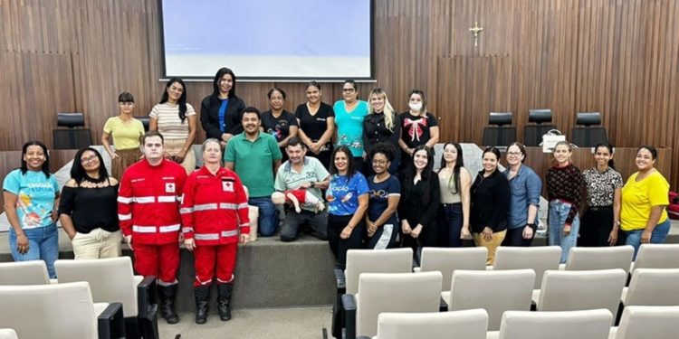 Capacitação em primeiros socorros é realizada para servidores da Educação e Saúde em Chapadão do Sul
