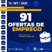 91 vagas de emprego são abertas pela Casa do Trabalhador em Costa Rica