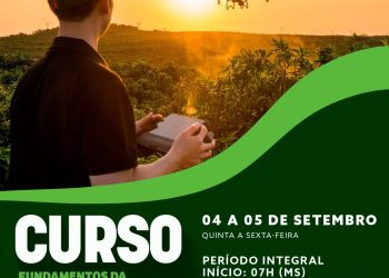 Sindicato Rural oferta curso gratuito de drones com foco na agricultura de precisão