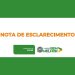 Prefeitura de Chapadão do Sul: Nota de Esclarecimento