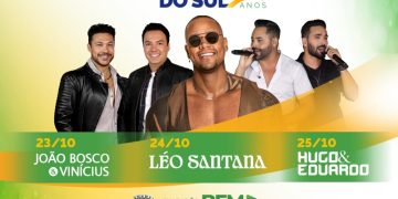 Feriado municipal abre série de eventos pelos 38 anos de Chapadão do Sul