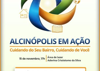 Alcinópolis prepara ação integrada com serviços urbanos e atendimento social no dia 15
