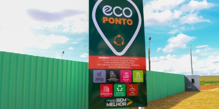 Município de Chapadão do Sul passa a contar com ecoponto para materiais recicláveis