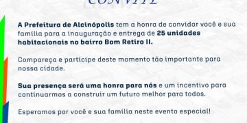 Entrega de 25 unidades habitacionais marca nova etapa da política de moradia em Alcinópolis