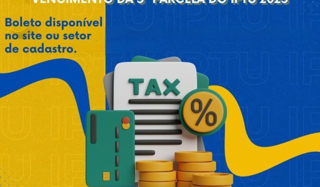 Vence no dia 10 a quinta parcela do IPTU em Costa Rica