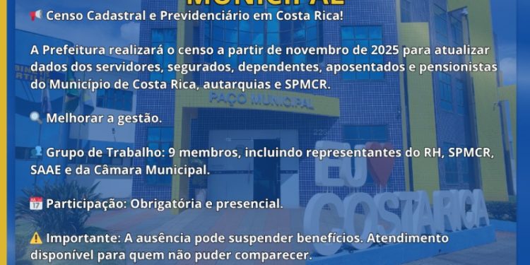 Costa Rica fará recadastramento obrigatório de servidores e beneficiários do sistema previdenciário