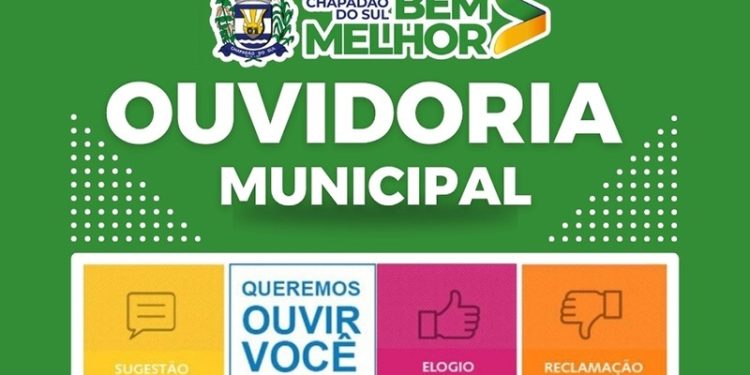 Município de Chapadão do Sul amplia canais de comunicação da Ouvidoria